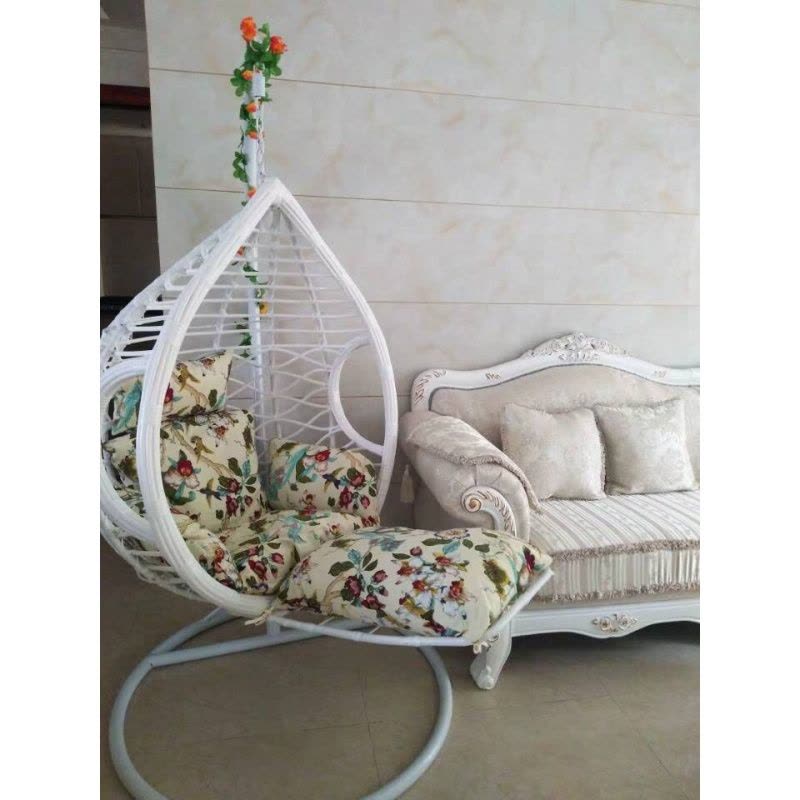 吊籃藤椅粗枝閃電客可卸腳踏吊椅陽臺室內成人搖籃秋千懶人吊床網紅搖椅