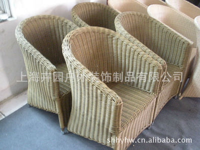 【100%工廠直銷】鋁合金編藤戶外桌椅/編藤桌仿藤椅/來樣來圖加工】價(jià)格,廠家,圖片,椅子、凳、榻,上海卉園戶外裝飾制品-